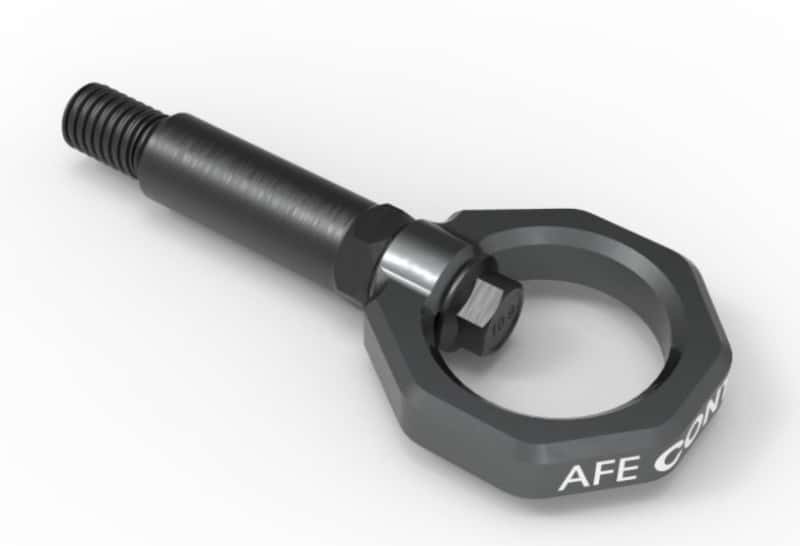 aFe — aFe Control Front Tow Hook Grey BMW F-Chassis 2/3/4/M
Front Tow Hook - view 2