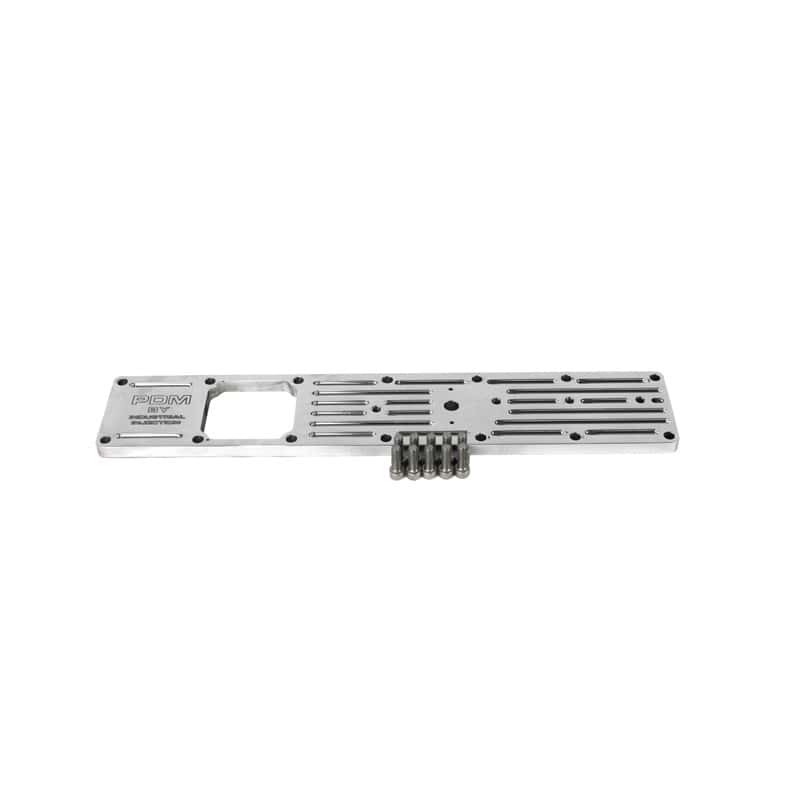 Industrial Injection — Industrial Injection 03-07 Dodge Cummins 5.9L PDM Billet Intake Plate Polished PDM By - view 3