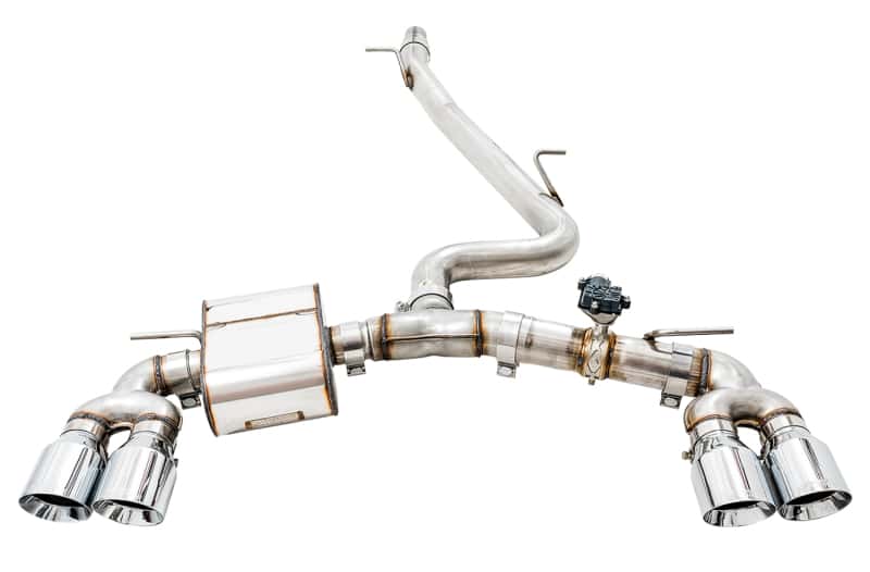 AWE Tuning — AWE Tuning Volkswagen Golf R MK7.5 SwitchPath Exhaust w/Chrome Silver Tips 102mm
SwitchPath™ Exhaust - view 1