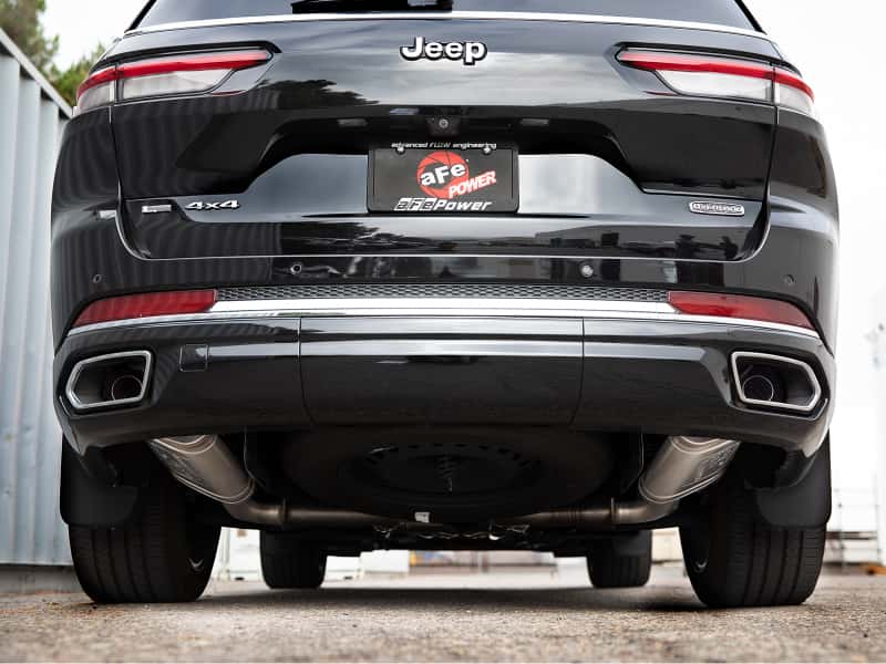 aFe — aFe Vulcan Series 2.24in SS Cat-Back Exhaust 21-23 Jeep Grand Cherokee L V8 5.7L
Cat-Back Exhaust - view 4