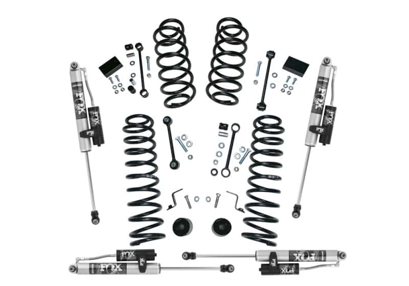 Superlift — Superlift 18-22 Jeep Wrangler JLU (NO Mojave) 4WD 2.5in Dual Rate Coil Lift Kit w/Fox 2.0 Res Shocks - view 2