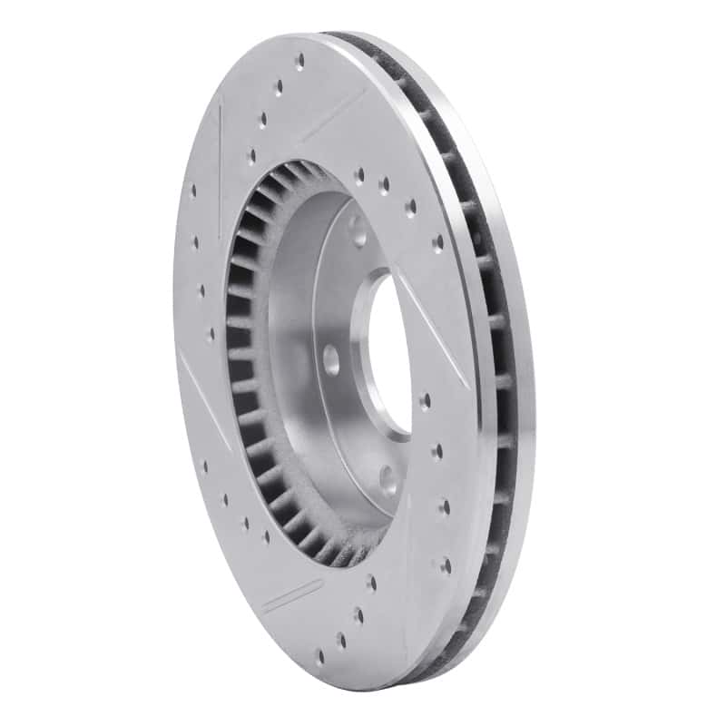 R1 Concepts — R1 07-10 Hyundai Elantra Front Right Drilled & Slotted Silver Brake Rotor
R1 Brake Rotor Drill - view 4