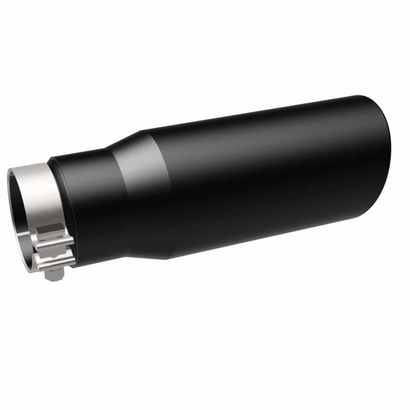 Magnaflow — MagnaFlow Tip Stainless Black Coated Single Wall Round Single Outlet 5in Dia 3.5in Inlet 14.5in L
Stainless Steel
Exhaust Tip - view 16