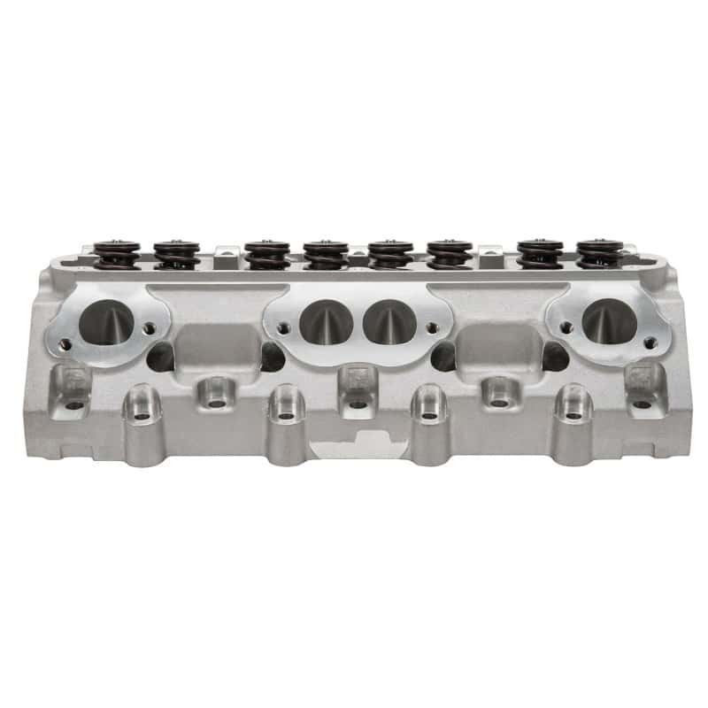 Edelbrock — Edelbrock Cylinder Head SB Chrysler Victor In-Line 16 Complete w/ Solid Roller Springs
CYL HEADS-RACE - view 3