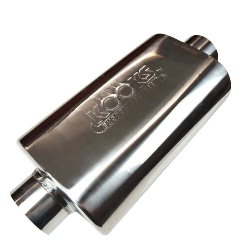 Kooks Headers — Kooks Universal 3in Center/Center Oval Muffler (4x8x12)
3in. Oval Muffler
3" Oval Muffler - view 2