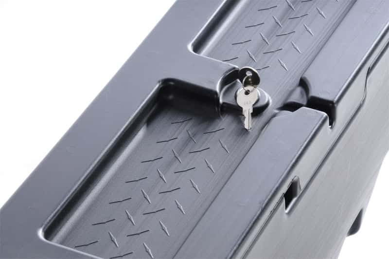 Dee Zee — Dee Zee Universal Tool Box - Specialty Wheel Well Poly
ToolBxTrkBedSideRail - view 5