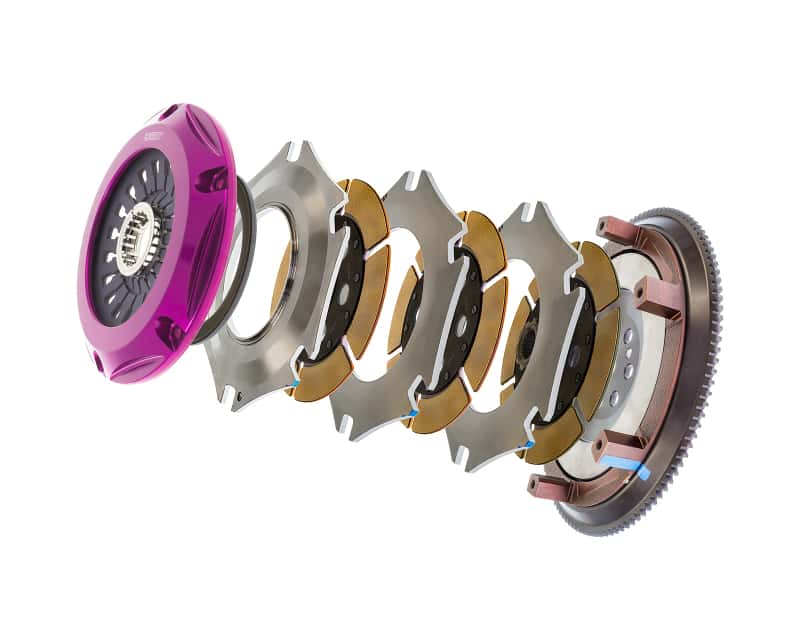 Exedy — Exedy 1996-1996 Mitsubishi Lancer Evolution IV L4 Hyper Triple Cerametallic Clutch Rigid
Hyper Multi Series
Clutch Kit - view 2