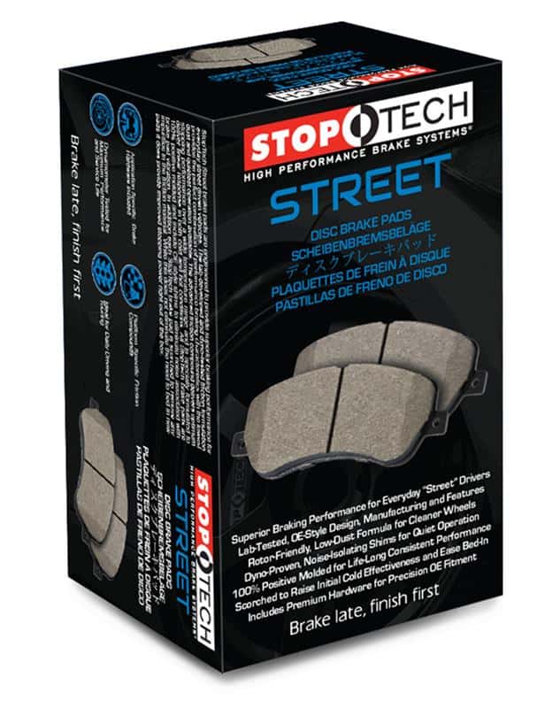 Stoptech — StopTech Street Brake Pads - Rear
Brake Pads W/Hrdwr - view 6