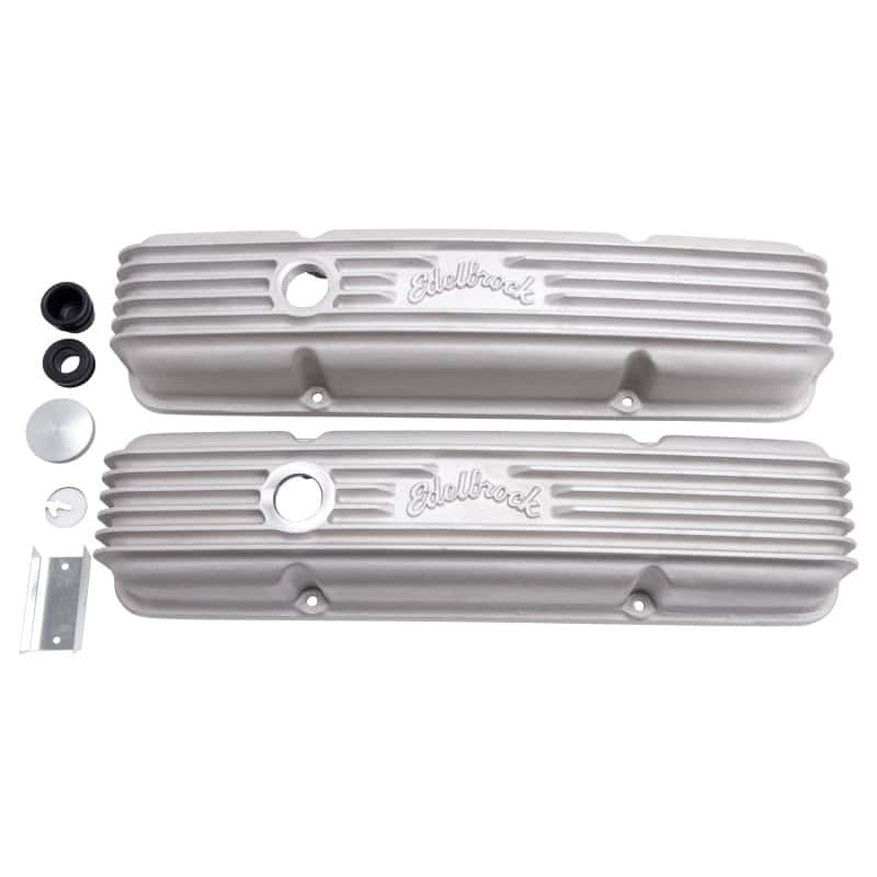 Edelbrock — Edelbrock Valve Cover Classic Series Chevrolet 1959-1986 262-400 CI V8 w/ Oil Fill Hole Satin
ELITE - view 2