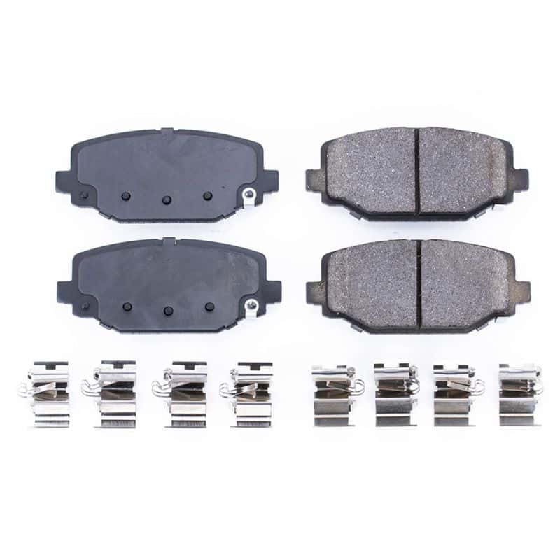 PowerStop — Power Stop 12-16 Chrysler Town & Country Rear Z17 Evolution Ceramic Brake Pads w/Hardware
Z17 Brake Pads - view 1