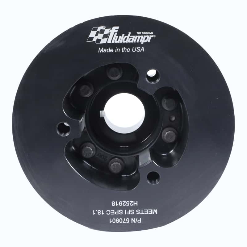 Fluidampr — Fluidampr 09-21 Nissan GT-R R35 VR38DETT Steel Internally Balanced Damper
Harmonic Balancer - view 1