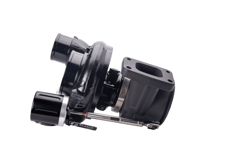 Fleece Performance — Fleece Performance 03-04 Dodge 5.9L Cummins 63mm Billet Holset Cheetah Turbocharger
Turbo - view 5