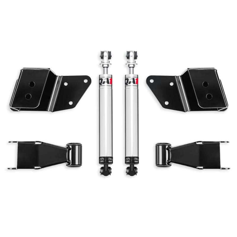 QA1 — QA1 99-06 Chevrolet Silverado 1500 2WD Short Bed Double Adjustable 2-4in Rear Drop Kit
Rear Drop Kit - view 1