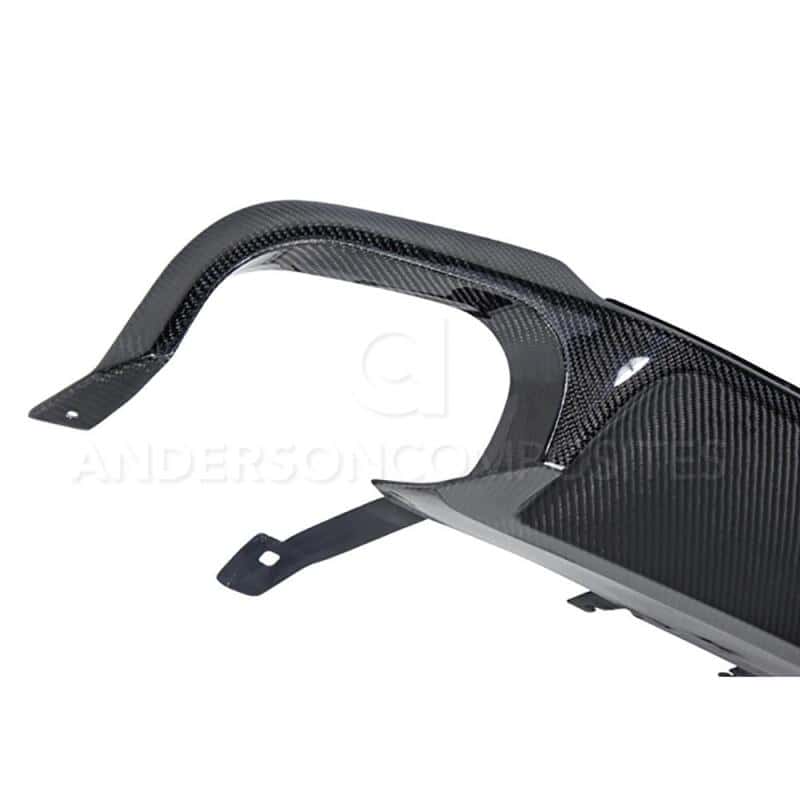 Anderson Composites — Anderson Composites 13-14 Ford Mustang/Shelby GT500 Rear Diffuser - view 3