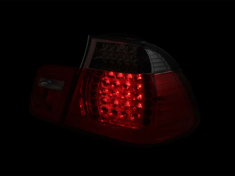 ANZO — ANZO 2002-2005 4DR BMW 3 Series E46 LED Taillights Red/Smoke - view 6
