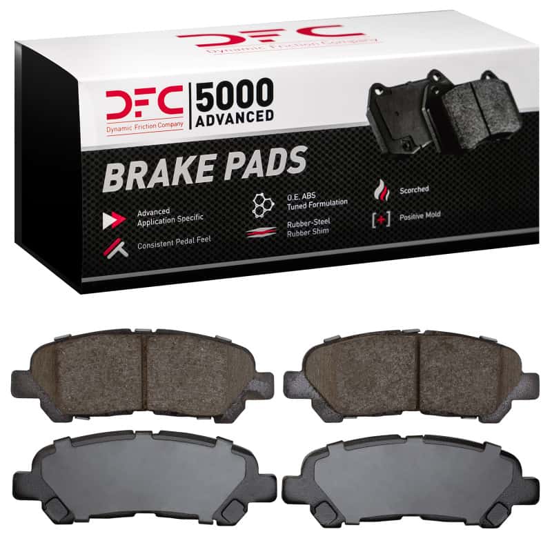 DFC — DFC 08-13 Toyota Highlander Rear 5000 Advanced Ceramic Brake Pads
DFC Brake Pad Set - view 1