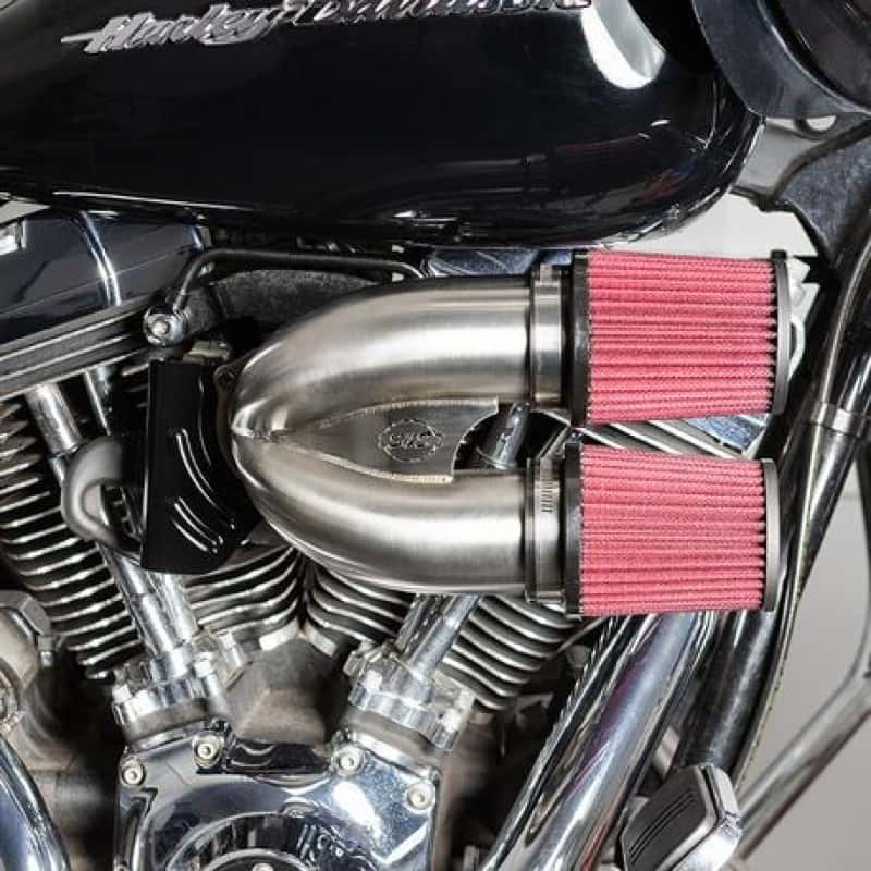 S&S Cycle — S&S Cycle 08-16 Touring Models Tuned Induction Kit - Stainless Steel - view 1