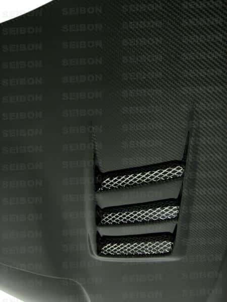 Seibon — Seibon 08-09 Subaru WRX/STi CW-style Carbon Fiber Hood - view 19