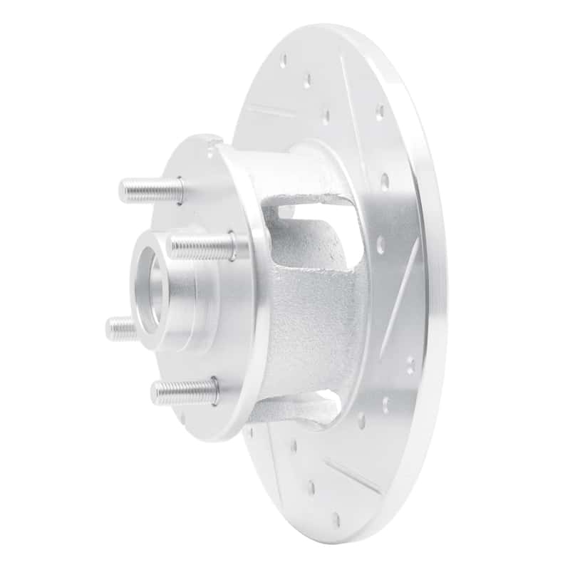 R1 Concepts — R1 1978-1987 Chevrolet CHEVETTE Front Right Drilled & Slotted Silver Brake Rotor
R1 Brake Rotor Drill - view 2