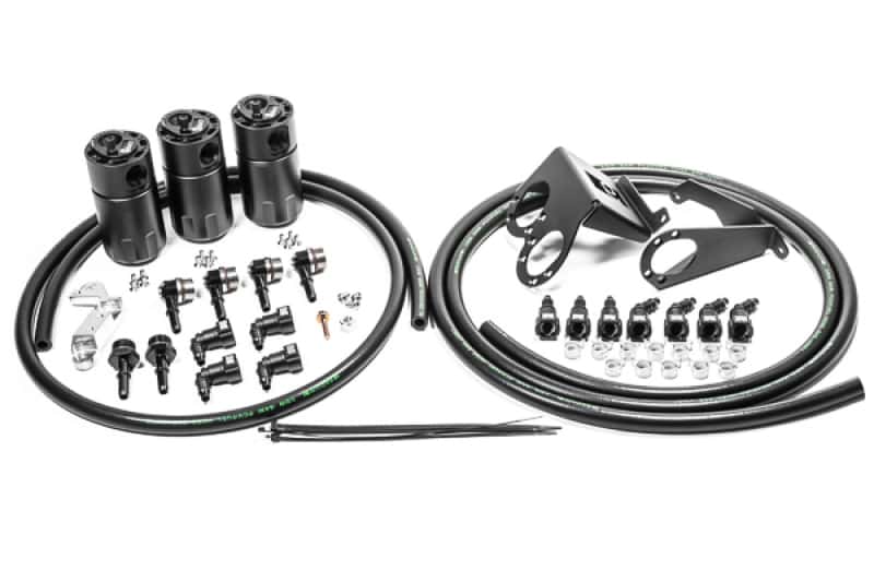 Radium Engineering — Radium 14-19 Chevrolet Corvette LT1 CCV Fluid Lock Triple Catch Can Kit
CATCH CAN KIT - view 1