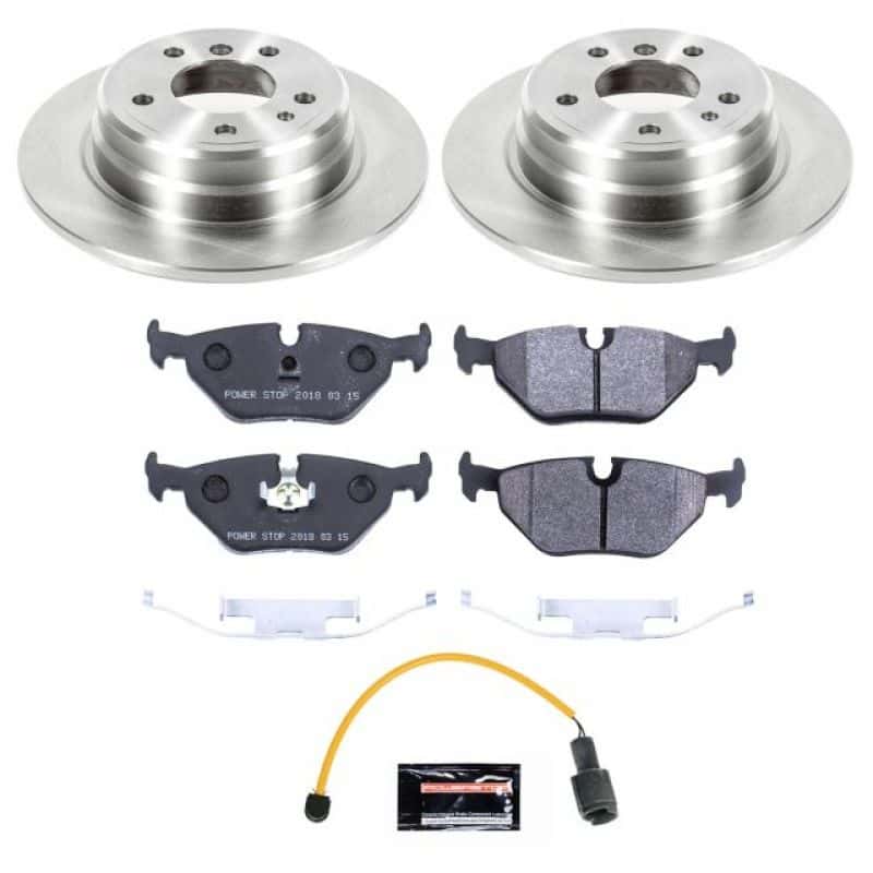 PowerStop — Power Stop 1989 BMW 525i Rear Track Day SPEC Brake Kit - view 1