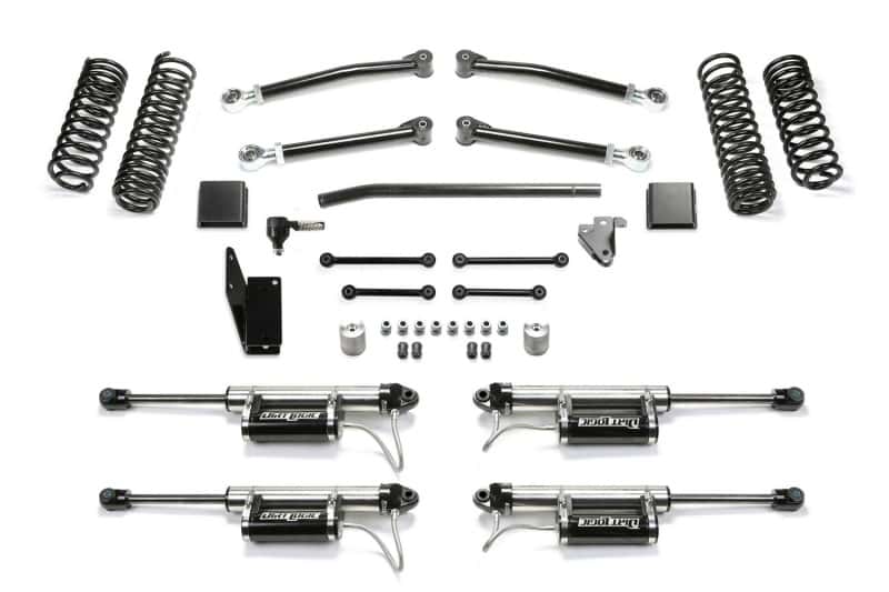 Fabtech — Fabtech 20-21 Jeep JT 4WD Gas 3in Trail w/Dlss Resi Shks
LftKt-Suspw/Shock - view 1