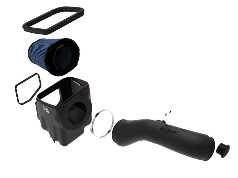 aFe — aFe Magnum FORCE Stage-2 Pro 5R Cold Air Intake System 17-19 GM Silverado/Sierra 2500HD/3500HD
Magnum FORCE Intake - view 2