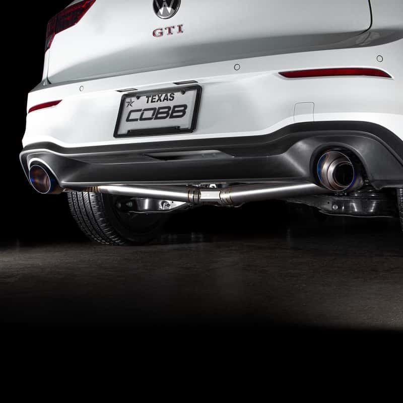 COBB — Cobb Volkswagen Mk7/7.5/8 GTI Tip Kit - Blued Titanium - view 2