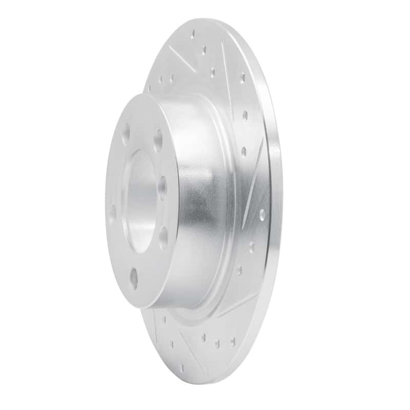 R1 Concepts — R1 11-16 Mini Cooper Paceman Rear Right Drilled & Slotted Silver Brake Rotor
R1 Brake Rotor Drill - view 2