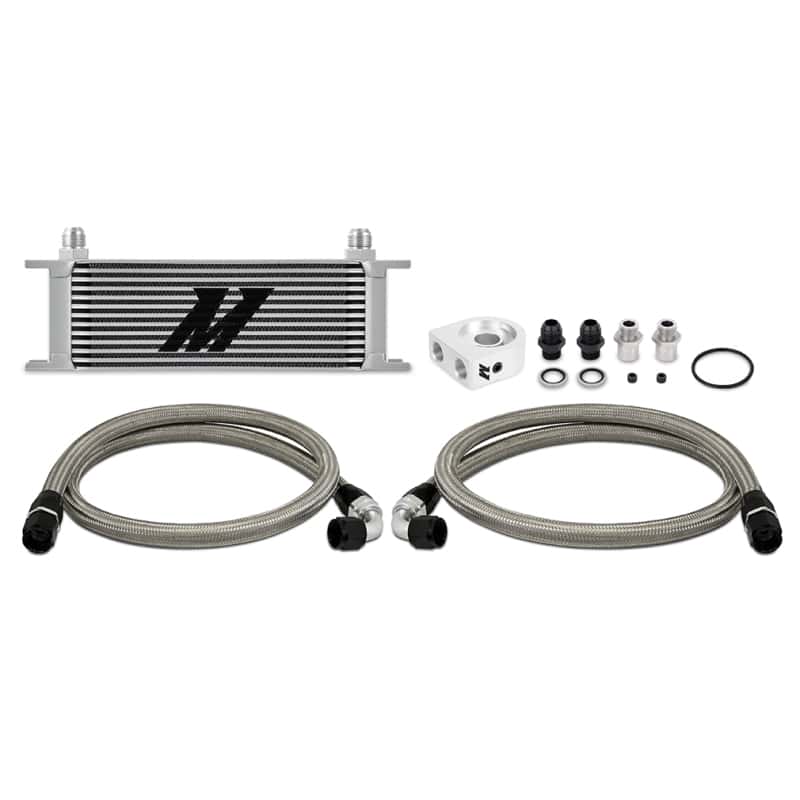 Mishimoto — Mishimoto Universal 13 Row Oil Cooler Kit (Silver)
Oil Cooler - view 1