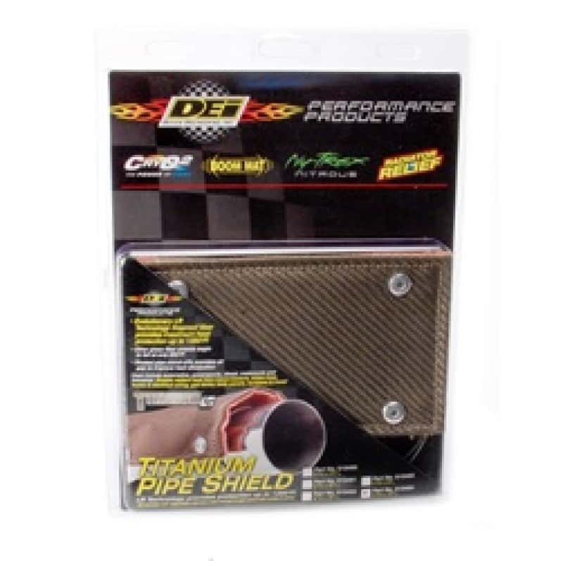 DEI — DEI Pipe Shield w/Stainless Steel Clamps - 4in x 12in - Titanium
Exhaust Heat Shield - view 8