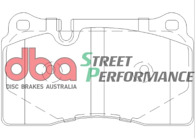 DBA — DBA 09-13 Chevy Corvette ZR-1 SP500 Rear Brake Pads
Brake Pad - view 1