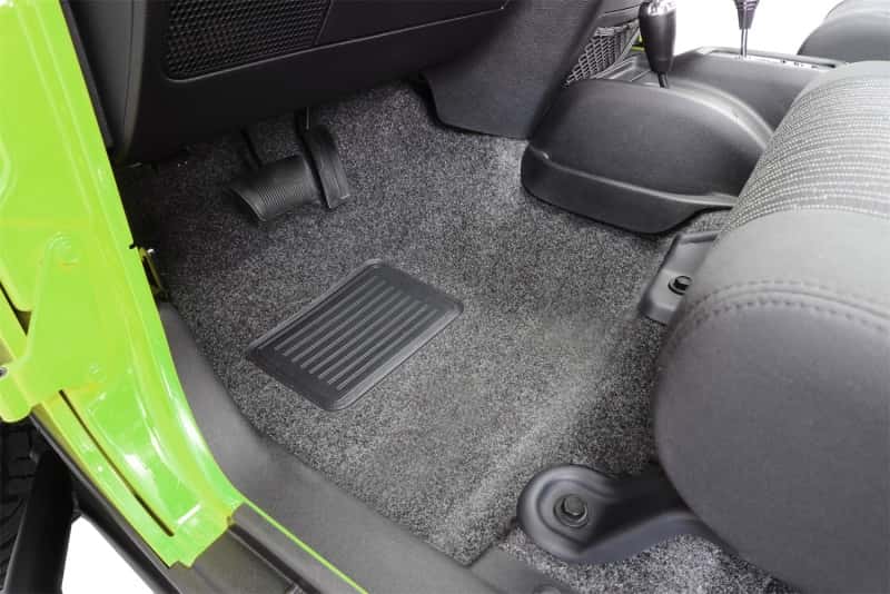 BedRug — BedRug 07-16 Jeep JK Unlimited 4Dr Front 4pc Floor Kit (Incl Heat Shields) - view 3