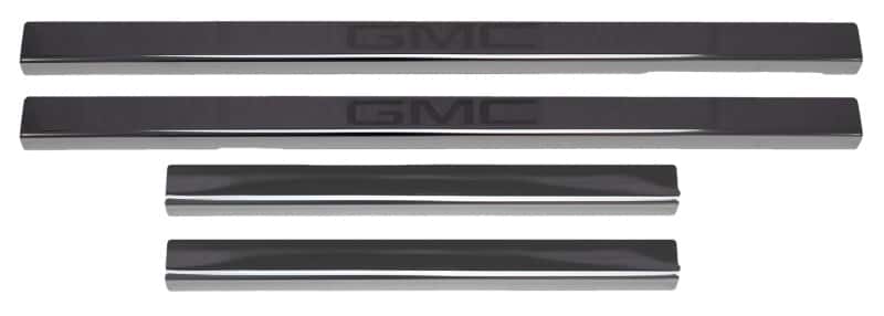 Putco — Putco 2020 GMC Sierra LD/HD - Crew Cab w/ GMC Etching (4pc) Black Platinum Door Sills
DoorSillProtSet - view 1