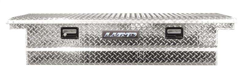 LUND — Lund 67-99 Chevy CK Ultima Low Profile Single Lid Crossover Tool Box - Brite - view 1