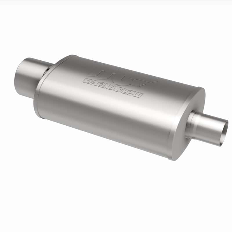 Magnaflow — MagnaFlow Muffler W/Tip Mag SS 14X5X8 2.25/4.
Straight Through - view 13