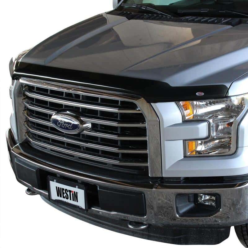 Westin — Westin 2015-2017 Ford F-150 Platinum Bug Shield - Smoke
Hood Protector - view 2