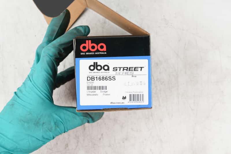 DBA — DBA 11-14 Chrysler 200 (262mm Rear Rotor) Street Series Rear Brake Pads
Brake Pad - view 3
