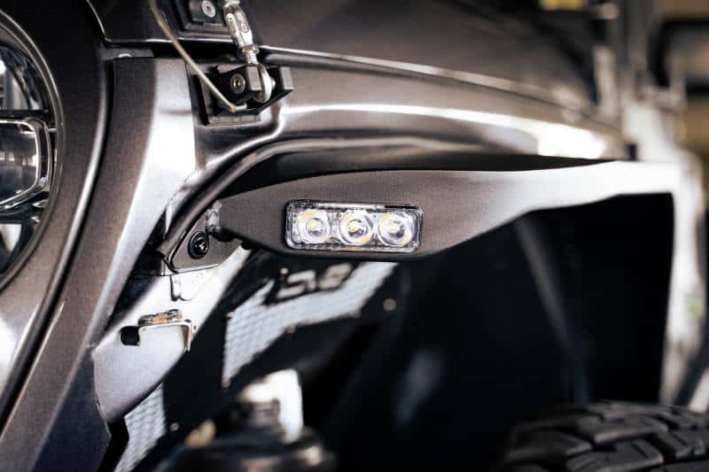 DV8 Offroad — DV8 Offroad 18-23 Jeep Wrangler JL Slim Fender Flares
Jeep Fender Flares - view 4