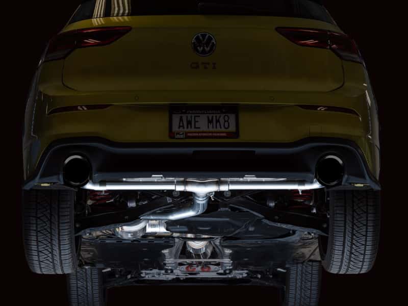 AWE Tuning — AWE 2022 VW GTI MK8 Touring Edition Exhaust - Diamond Black Tips
Touring Exhaust - view 11