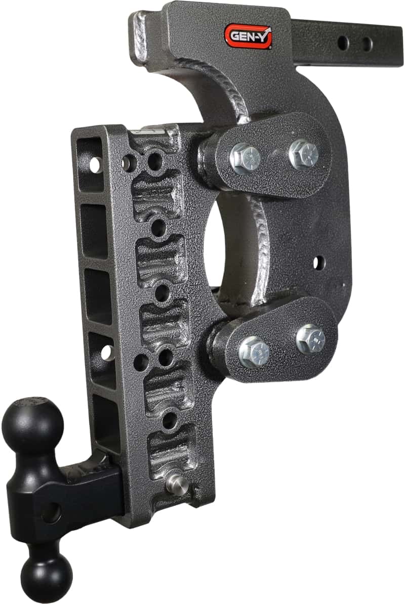 GEN-Y Hitch — Gen-Y The Boss Torsion-Flex 2in Shank 17.5in Drop 16K Hitch w/GH-051 Dual-Ball/Stabilizer Kit
Drop Hitch - view 1
