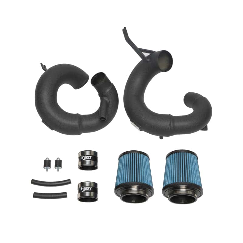 Injen — Injen 19-21 Genesis G70 V6-3.3L Twin Turbo SP Short Ram Air Intake System - Wrinkle Black
Short Ram Intake - view 2