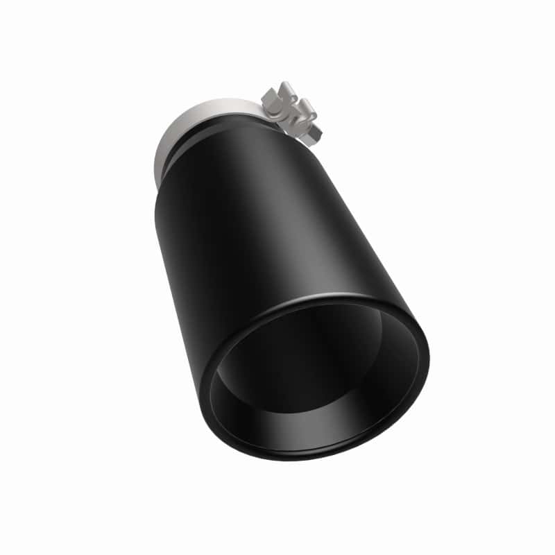 Magnaflow — MagnaFlow Tip Stainless Black Coated Single Double Round Single Outlet 5in Dia 4in Inlet 13in L
Stainless Steel
Exhaust Tip - view 21
