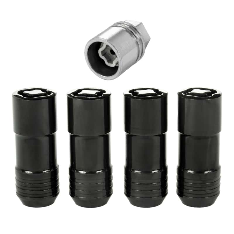 McGard — McGard Wheel Lock Nut Set - 4pk. (Cone Seat) M14X2.0 / 13/16 Hex / 2.25in. Length - Black - view 4