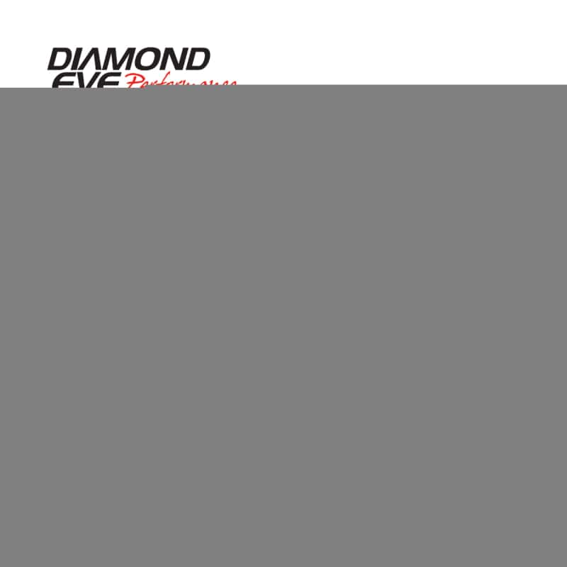 Diamond Eye Performance — Diamond Eye KIT 3in Downpipe AL FORD 7.3L 94-97
KIT; DP; 3in.; AL: F - view 1