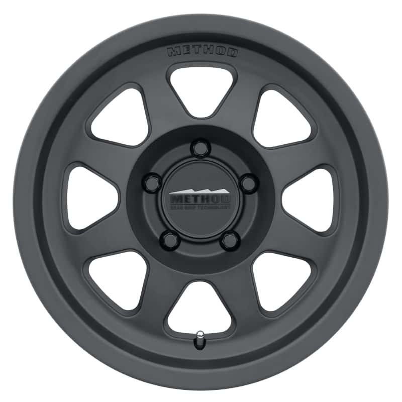 Method Wheels — Method MR701 17x7.5 +30mm Offset 5x4.5 73mm CB Matte Black Wheel - view 1