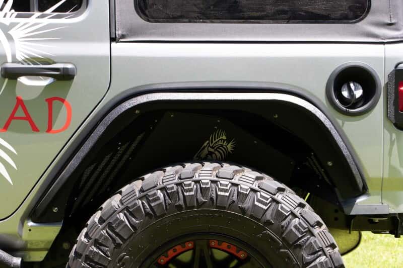 Fishbone Offroad — Fishbone Offroad 2018+ Jeep Wrangler JL Rear Fenders Elite Steel - view 4