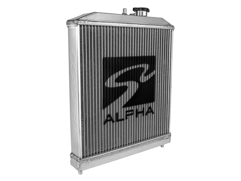Skunk2 Racing — Skunk2 Alpha Series 92-00 Honda Civic Radiator (Half Size) (Dual Core) (Manual Trans.)
Radiator - view 3