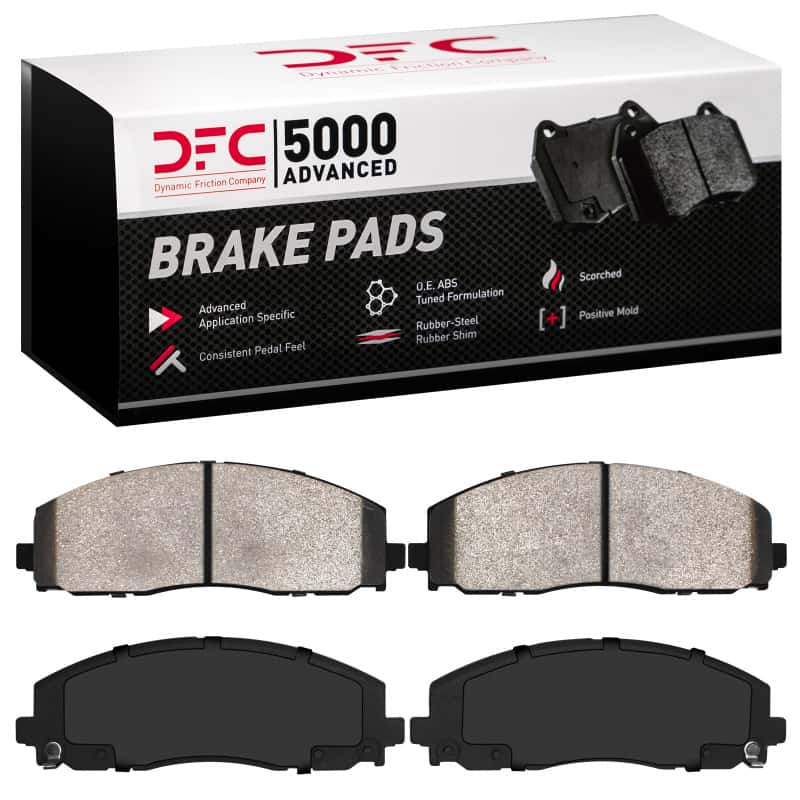 DFC — DFC 18-25 Jeep Wrangler Front 5000 Advanced Ceramic Brake Pads
DFC Brake Pad Set - view 1