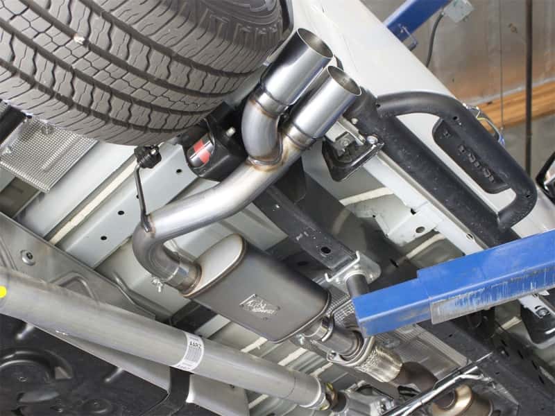 aFe — aFe MACH Force-XP 3in 409 SS Cat-Back Exhaust w/ Polished Tip 17-19 GM Colorado/Canyon V6-3.6L
Cat-Back Exhaust - view 6
